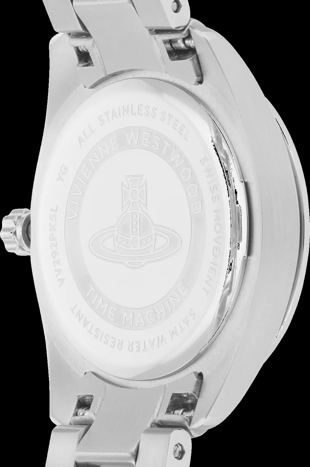 Vivienne Westwood VV292PKSL côté fond de boîtier argent