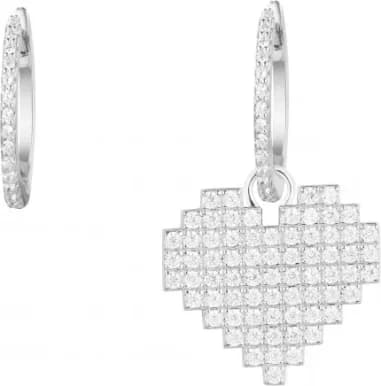APM Monaco AE11262OX montre femme, asymétriques coeur en argent 925 et zirconiums