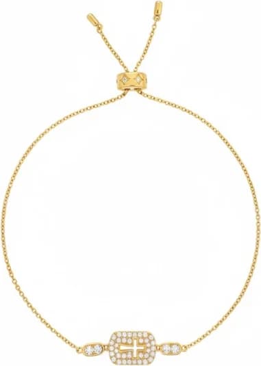 APM Monaco 112413 montre femme, médaille plaqué or croix et zirconiums