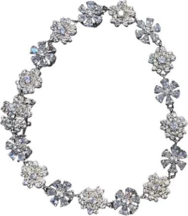APM Monaco AS078-110274 montre femme, bracelet floral argent 925 délicates fleurs