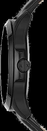 Armani Exchange AX2411 vue de côté, bracelet acier
