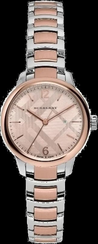 Burberry BU10117 Classic Round Bicolor Bracelet Women's Watch