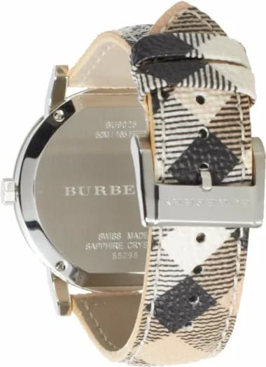 Burberry BU9025 vue de côté, bracelet cuir