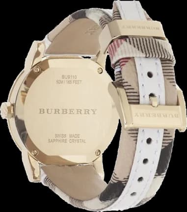 Burberry BU9110 vue de côté, bracelet cuir