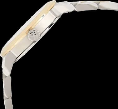 Burberry BU9115 vue de côté, bracelet acier