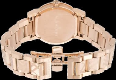 Burberry BU9146 côté fond de boîtier argent
