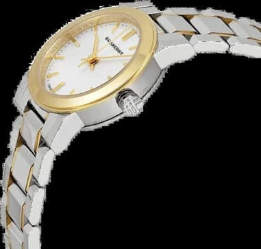 Burberry BU9217 côté fond de boîtier argent