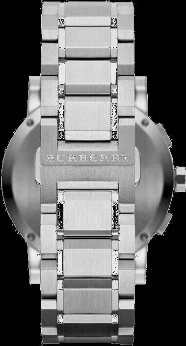 Burberry BU9380 côté fond de boîtier argent