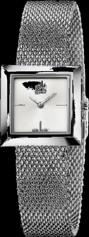 Calvin Klein K3R23126 montre femme, au cadran argent et bracelet acier