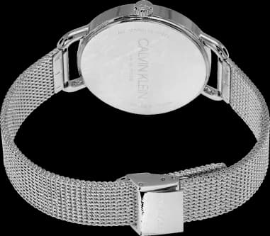 Calvin Klein Even K7B23121 Silver Milanese Mesh Women's Watch vue 4
