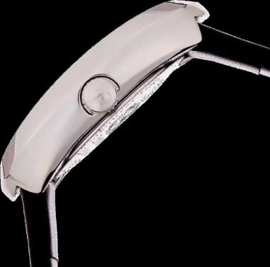 Calvin Klein K3P231C1 vue de côté, bracelet cuir