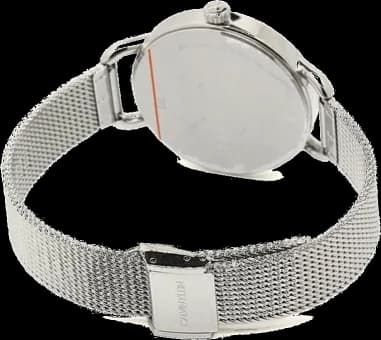 Calvin Klein Even K7B23126 Silver Stainless Steel Milanese Mesh Unisex Watch vue 5