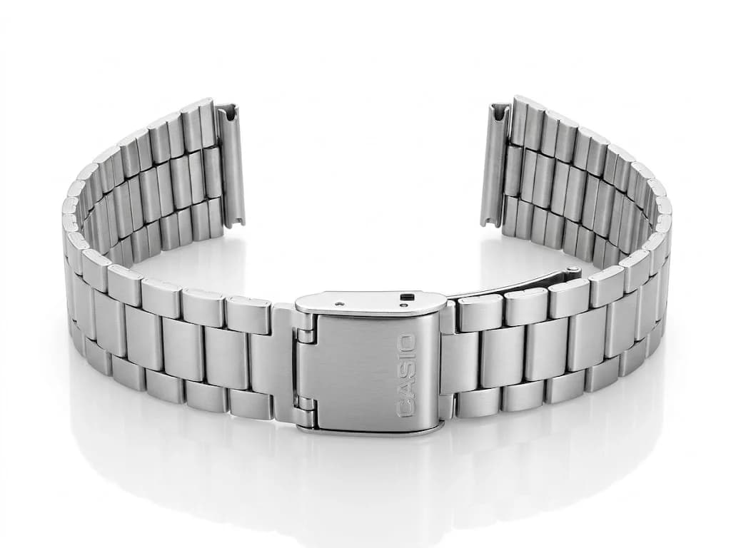 Casio LA670WEA_STRAP montre, remontoir unique fibre de carbone noir