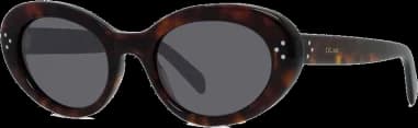 Celine CL40193I 52A montre, monture acétate noire forme œil de chat