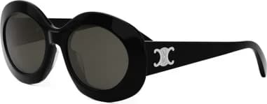 Celine CL40292U 01A montre femme, monture ronde en acétate