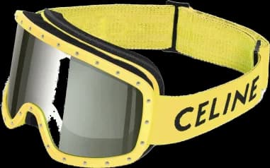 Celine studded ski mask CL40196U 02C yellow
