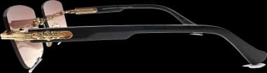 Gros plan sur le cadran de la Chrome Hearts 108658