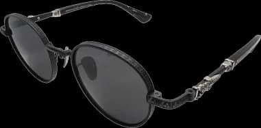 Chrome Hearts 110034 montre unisexe, Lunettes de soleil Chrome Hearts noires mates