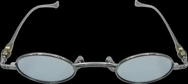 Chrome Hearts Vintage Round Metal Sunglasses