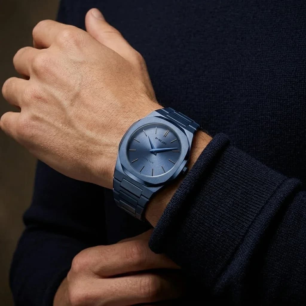 Maillons et fermoir du bracelet acier, D1 Milano UTBJ21