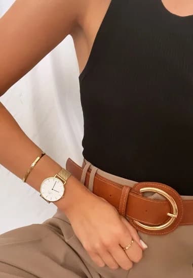 Daniel Wellington DW00400074 côté fond de boîtier