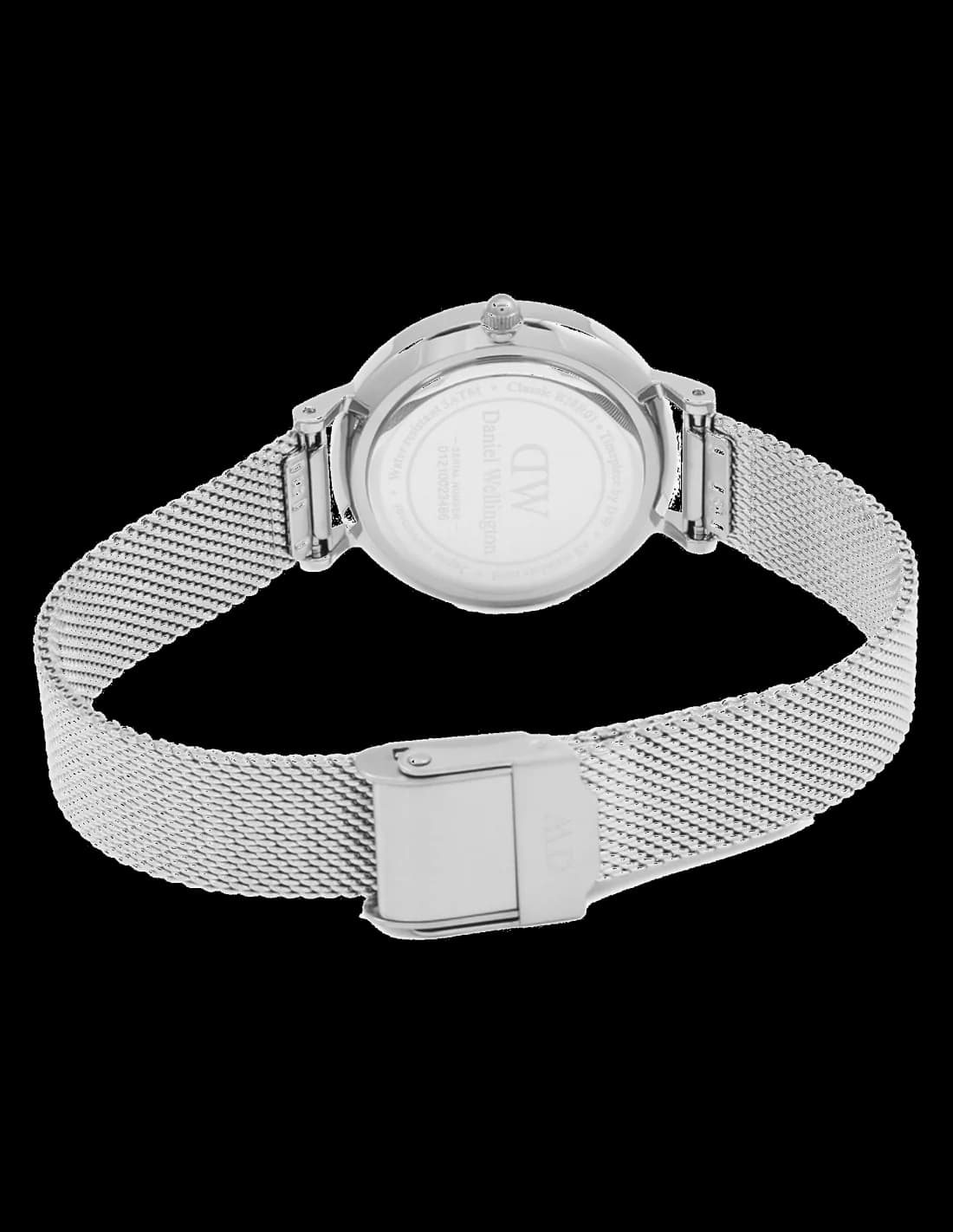 Daniel Wellington DW00100220 Classic Petite 28mm Milanese Mesh Watch vue 4