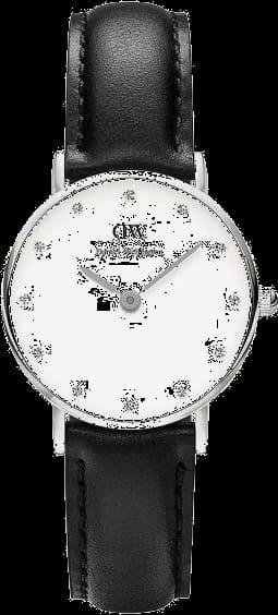 Daniel Wellington Classy Sheffield watch DW00100068 Black leather strap