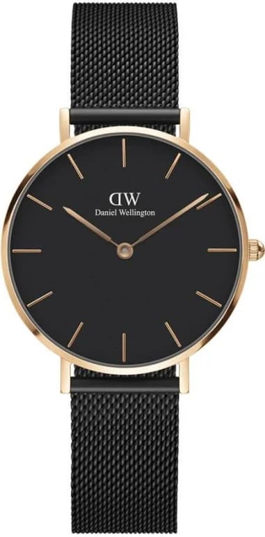 Daniel Wellington DW00100201 Classic Petite Ashfield 32mm Round Milanese maille milanaise Watch
