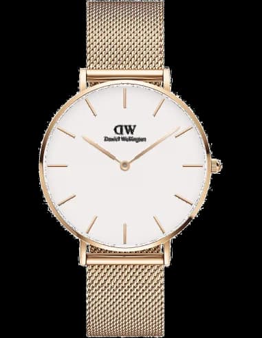 Montre Daniel Wellington DW00100305 en maille milanaise Rose Doré 36mm