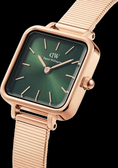 Daniel Wellington DW00100519 vue de côté, bracelet acier
