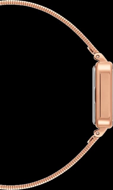 Daniel Wellington DW00100519 côté fond de boîtier or rose