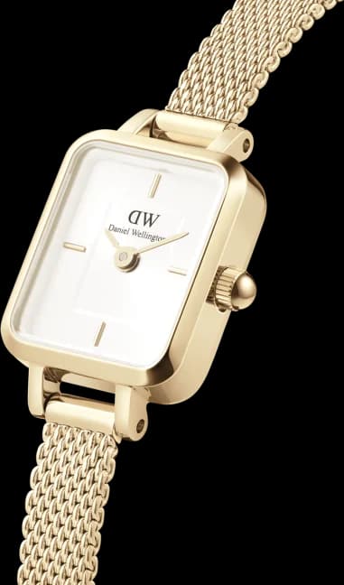 Daniel Wellington DW00100656 vue de côté, bracelet acier