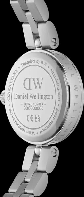 Daniel Wellington DW00100719 côté fond de boîtier
