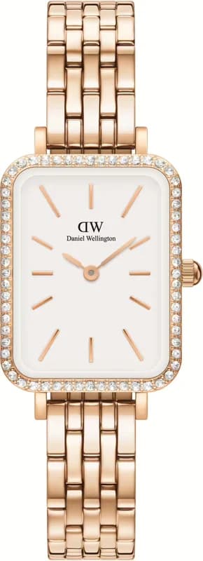 Montre Femme Daniel Wellington DW00100672 Quadro Lumine Or Rose