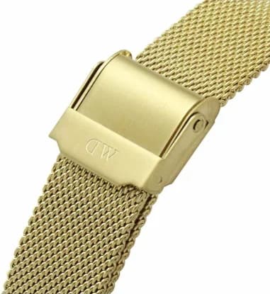 Daniel Wellington DW00100481 côté fond de boîtier or