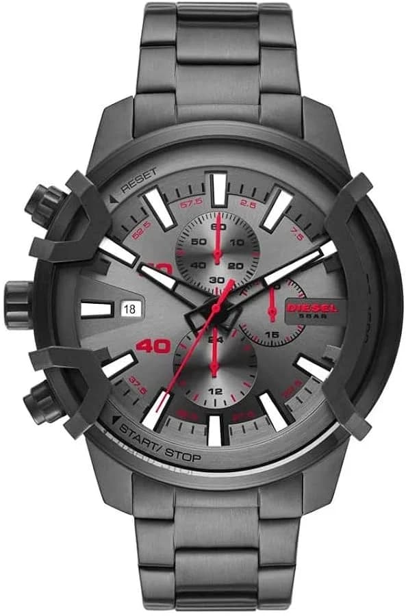 Montre Diesel DZ4586 homme cadran gris bracelet acier
