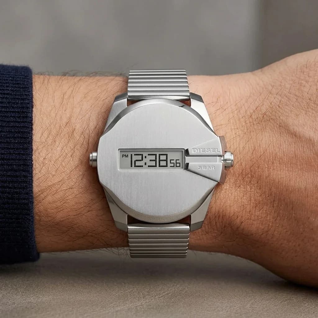 Diesel DZ1962 côté fond de boîtier