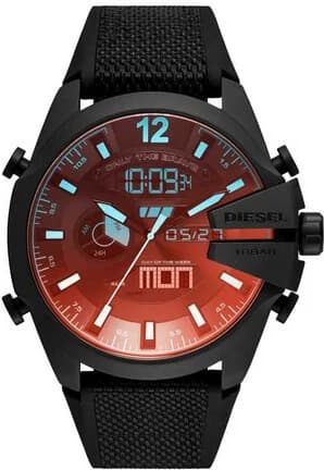 Montre Diesel DZ4548 Mega Chief Bracelet Nylon Noir Homme