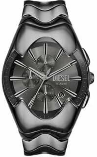 Diesel DZ4682 montre unisexe, modèle noir intense multifonction