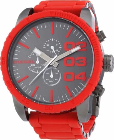 Montre Diesel DZ7338 Mini Daddy avec Cadran Brun et Bracelet en Cuir