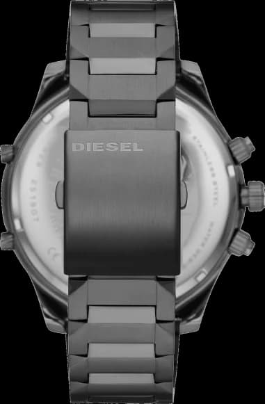 Gros plan sur le cadran gris de la Diesel DZ7426