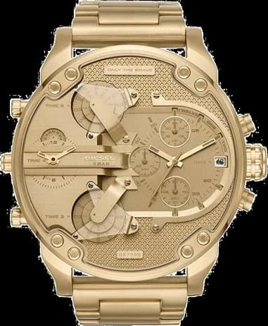Watch Diesel Mr Daddy DZ7399 Gold Steel Multidial