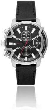 Montre Homme Diesel DZ4603 Bracelet Cuir Noir
