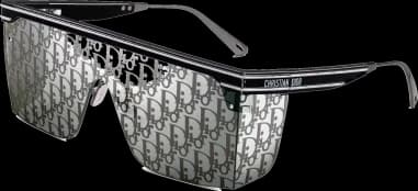 Dior DIORCLUB M1U 10A8 montre, lunettes soleil masque Dior Oblique