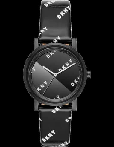 Montre Femme DKNY Soho NY2805 Cuir Noir