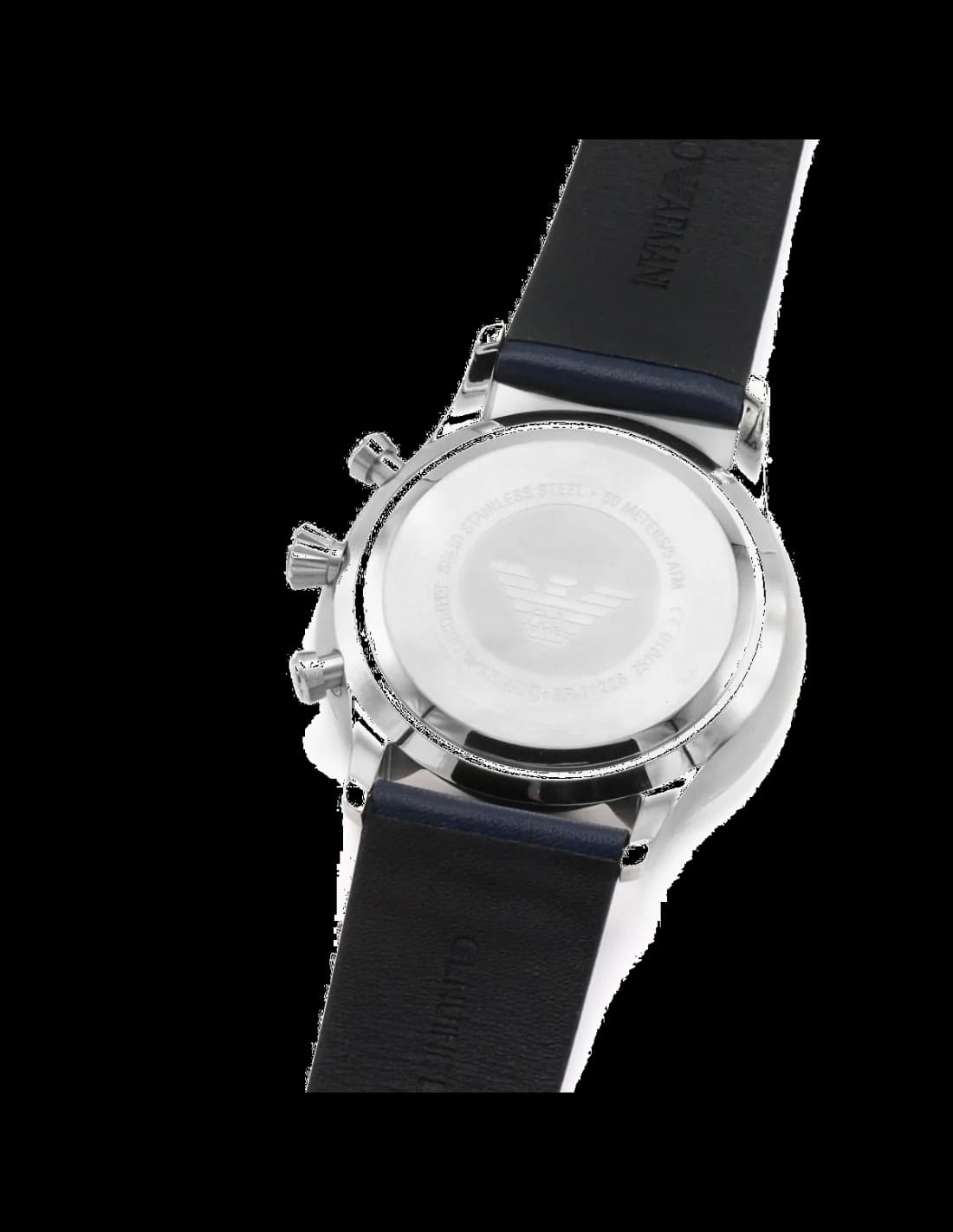 Emporio Armani AR11226 côté fond de boîtier argent