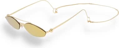 Fendi FE40114U-Y 30G montre femme, monture doré gold, chaîne incluse
