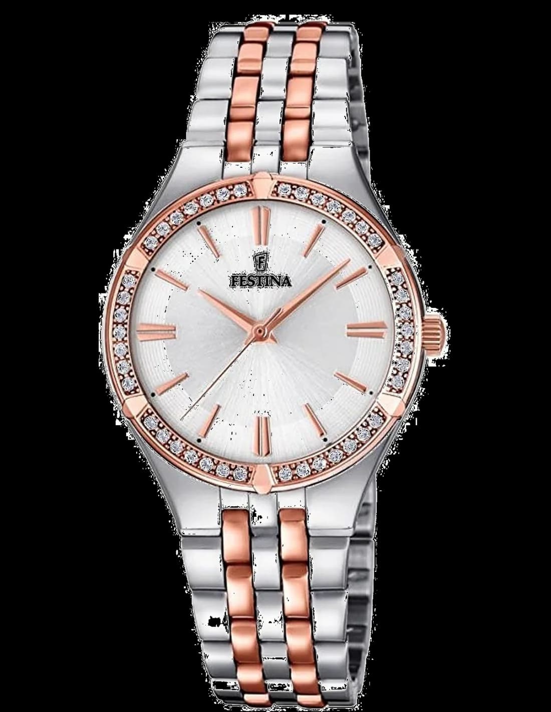 Festina F20224/2 Mademoiselle Rose Gold Steel Women's Watch vue 2
