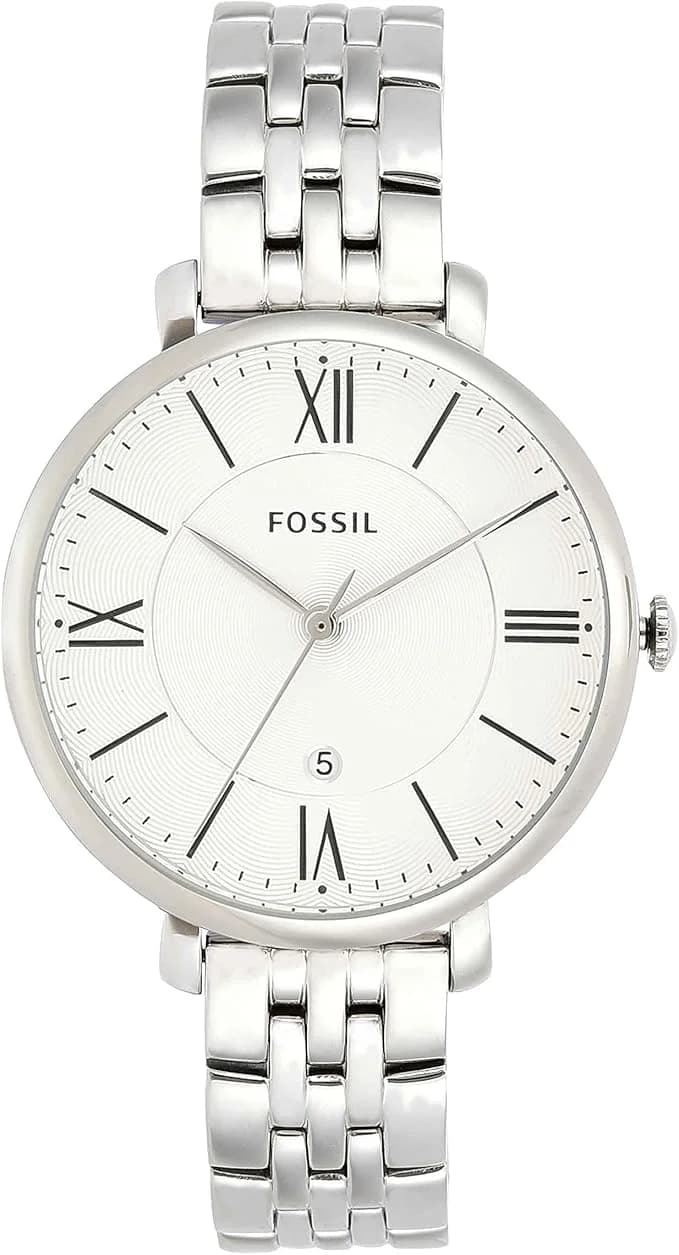Montre Femme Fossil Jacqueline ES3433 Argentée et classique