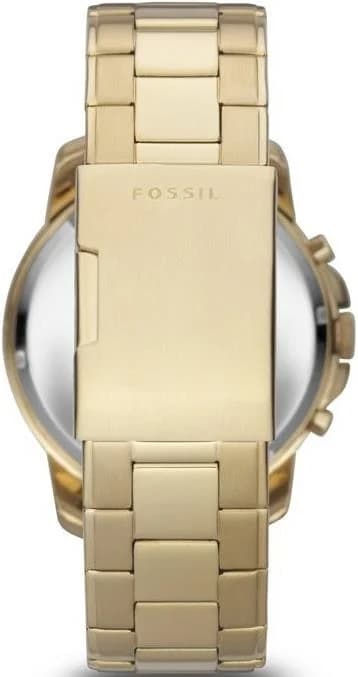 Fossil FS4815 Grant Yellow Gold-Tone Stainless Steel Bracelet Men's Watch vue 4